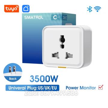 Ổ Cắm UP16A Wifi Thông Minh Smart Life Tuya