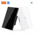 Công Tắc 40A Bình Nóng Lạnh 121DWN Hình Chữ Nhật Wifi Smart Life Tuya